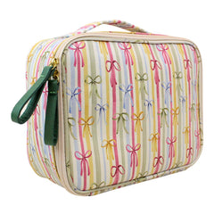Necessaire Sarah Estampa Korea em Couro Personalizada