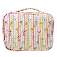Necessaire Sarah Estampa Korea em Couro Personalizada