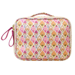 Necessaire Sarah Estampa Marrakech em Couro Personalizada
