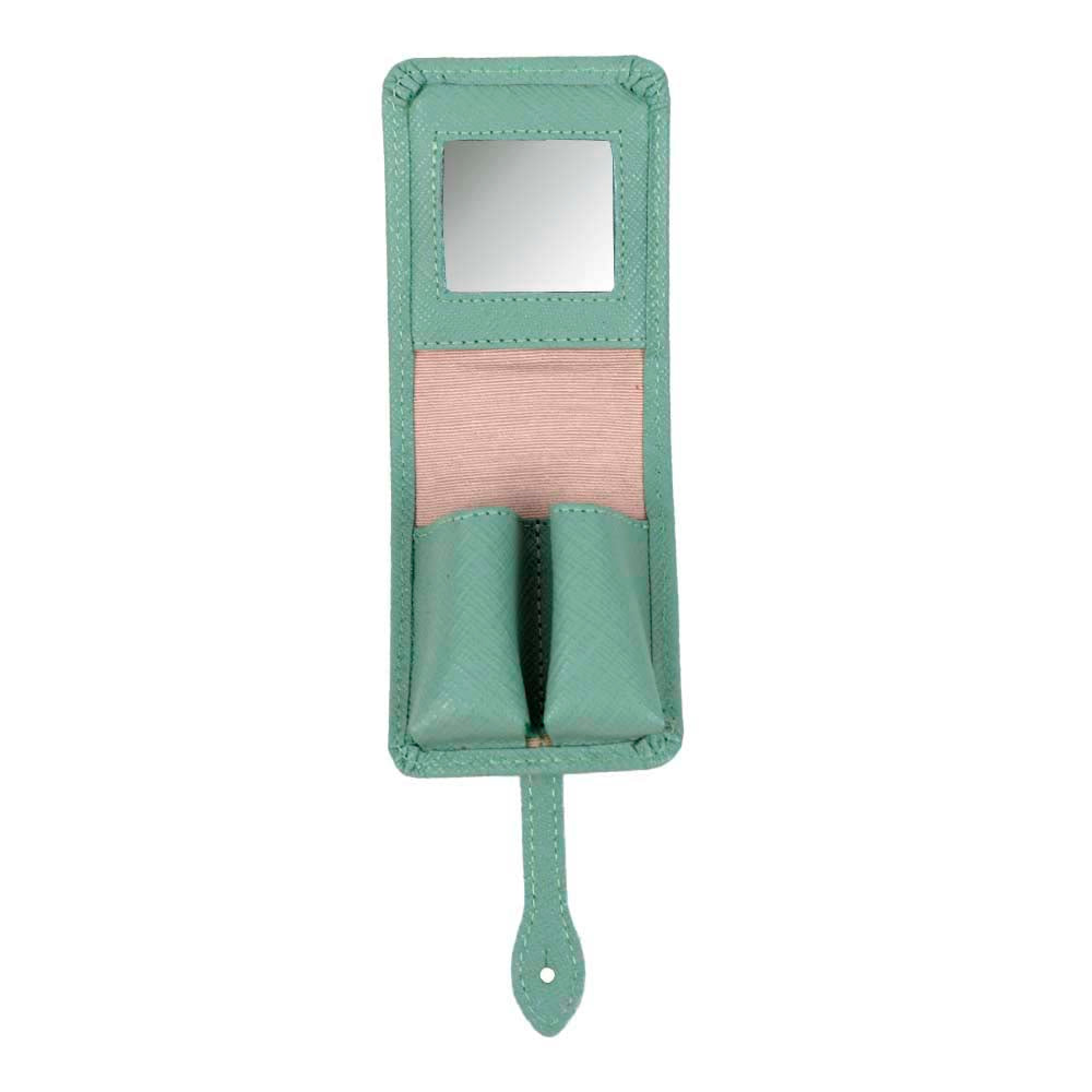 Porta Batom Ester Duo Menta Prada Pronta Entrega
