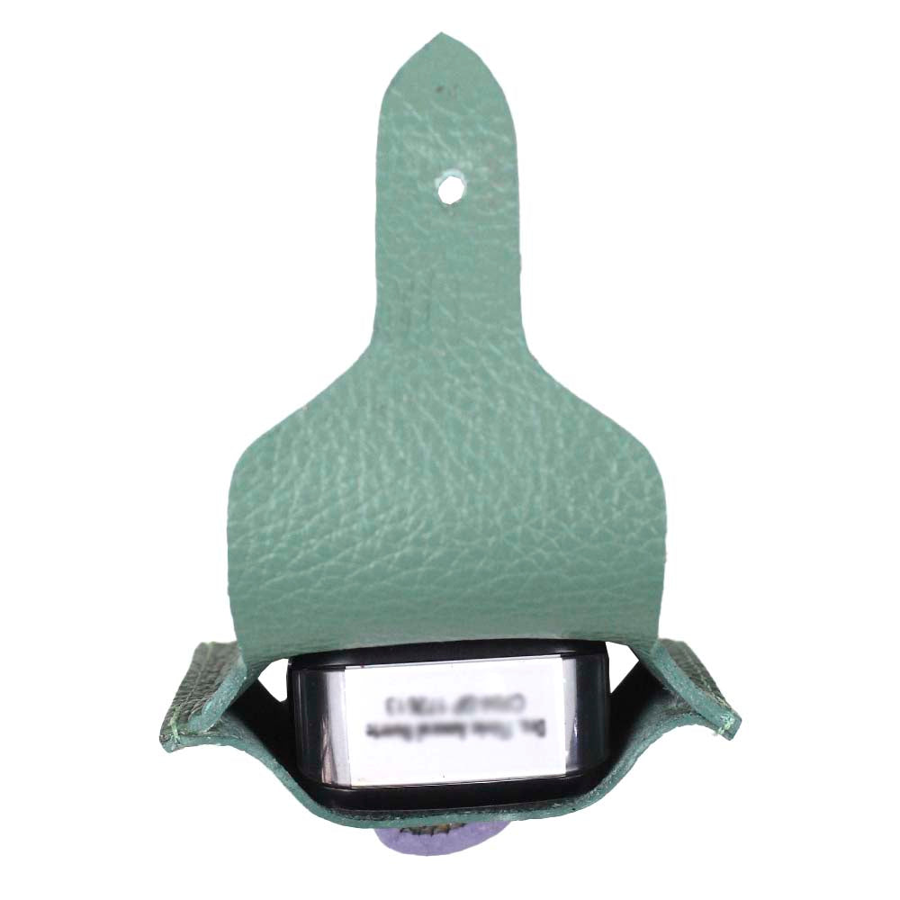 Porta Carimbo Jade com Lilás Liso Pronta Entrega