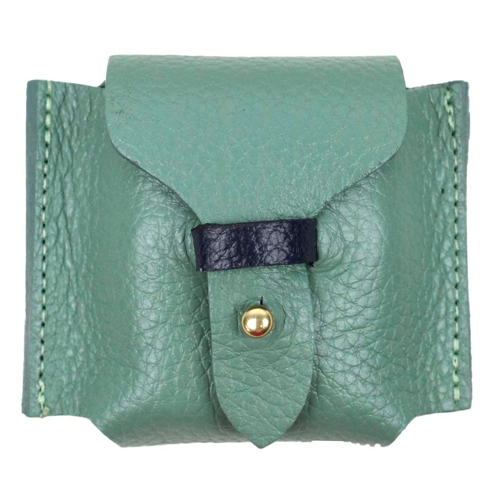 Porta Carimbo Jade com Marinho Liso Pronta Entrega