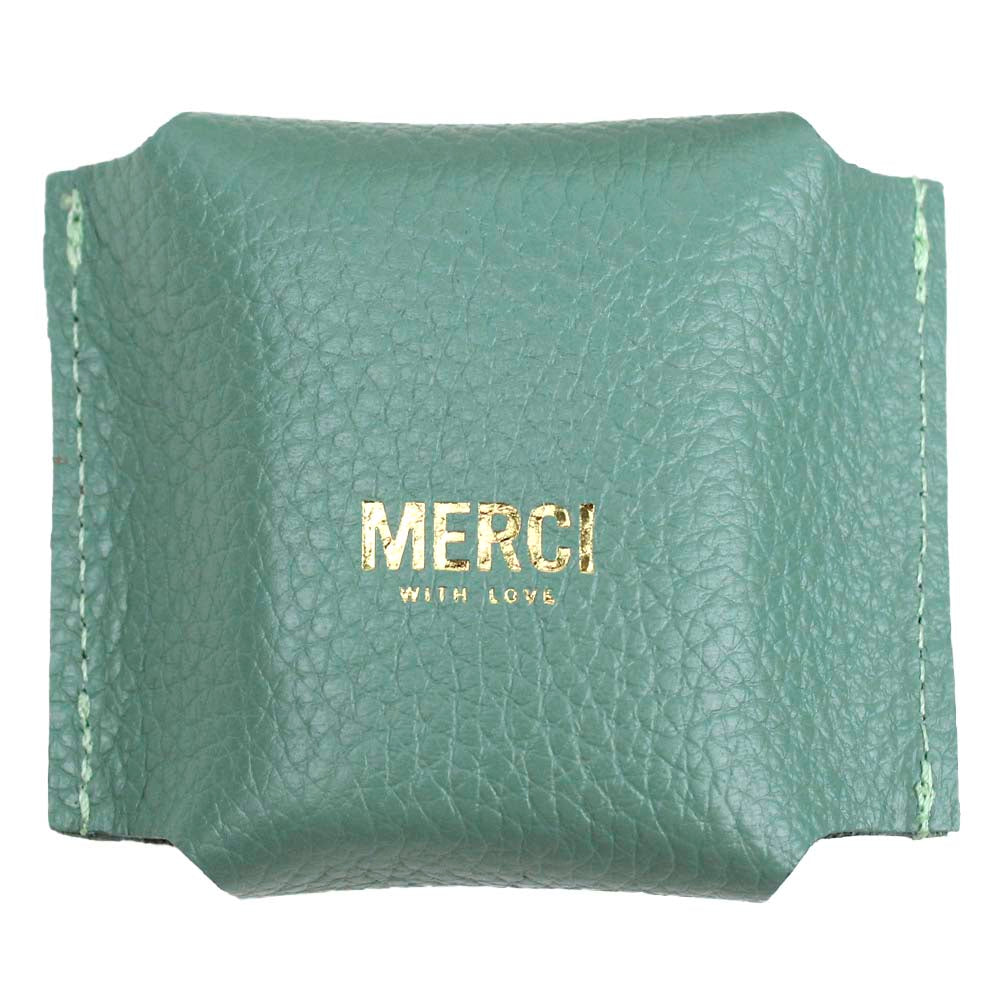 Porta Carimbo Jade com Marinho Liso Pronta Entrega