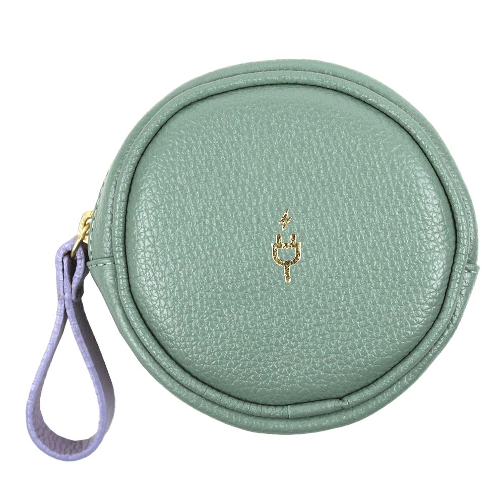Porta Carregador Jade com Lilás Liso Pronta Entrega