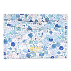 Porta Cartão de Crédito Estampa Liberty Azul Pronta Entrega