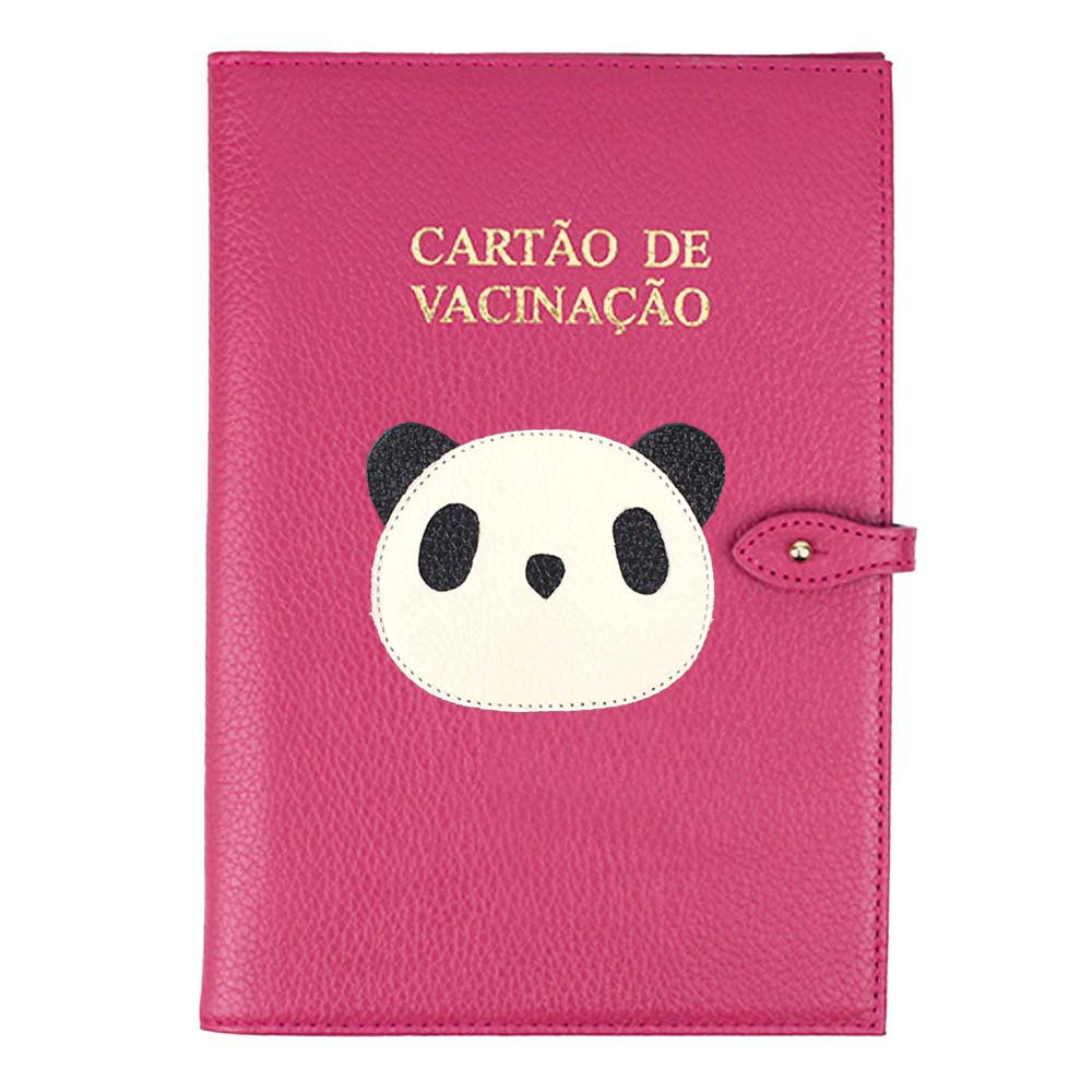 Porta Cartão De Vacina Little Panda Chiclete Pronta Entrega