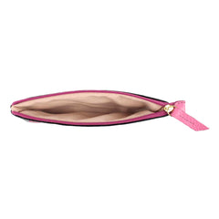 Porta Óculos Lunettes Preto Paris com Rosa Orquídea Pronta Entrega