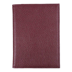 Porta Passaporte Burgundy Liso Pronta Entrega