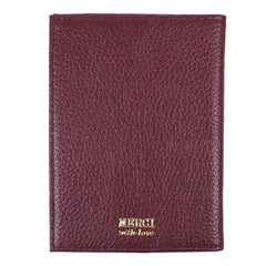 Porta Passaporte Burgundy Liso Pronta Entrega