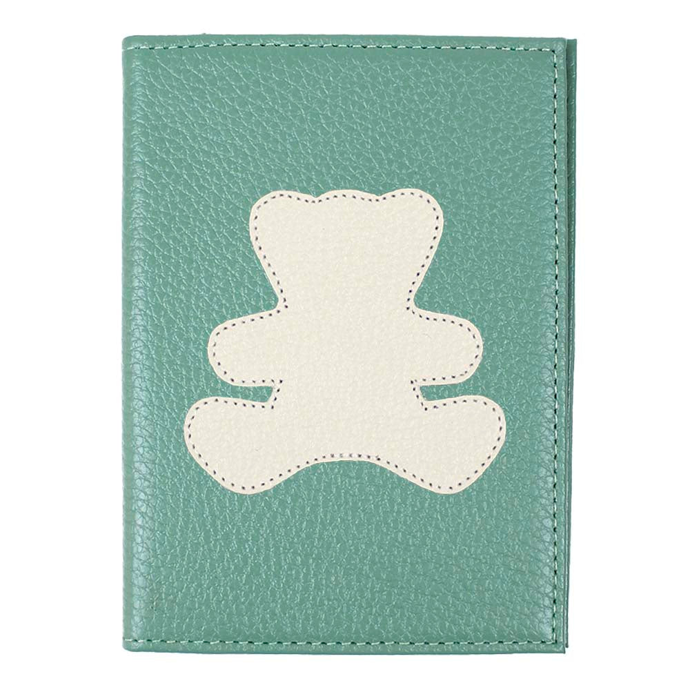 Porta Passaporte Little Bear em Couro Personalizado