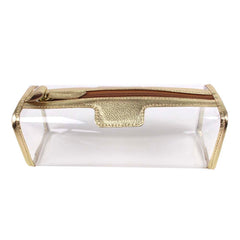 Porta Pincel Crystal Dourado Pronta Entrega