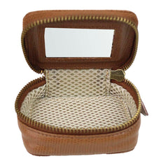 Porta Batom Caramelo Lesard com Rose Lesard Pronta Entrega
