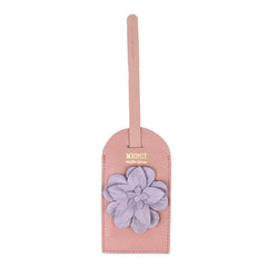 Tag de mala Camélia em Couro Personalizada