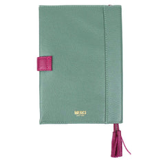 Agenda Hope 2026 Jade com Fúcsia Liso Pronta Entrega