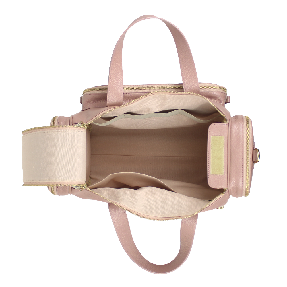 Baby Weekend Bag Borboleta em Couro Personalizada
