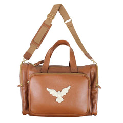 Baby Weekend Bag Divino Espírito Santo em Couro Personalizada