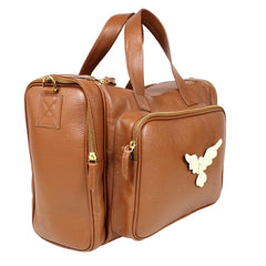 Baby Weekend Bag Divino Espírito Santo em Couro Personalizada