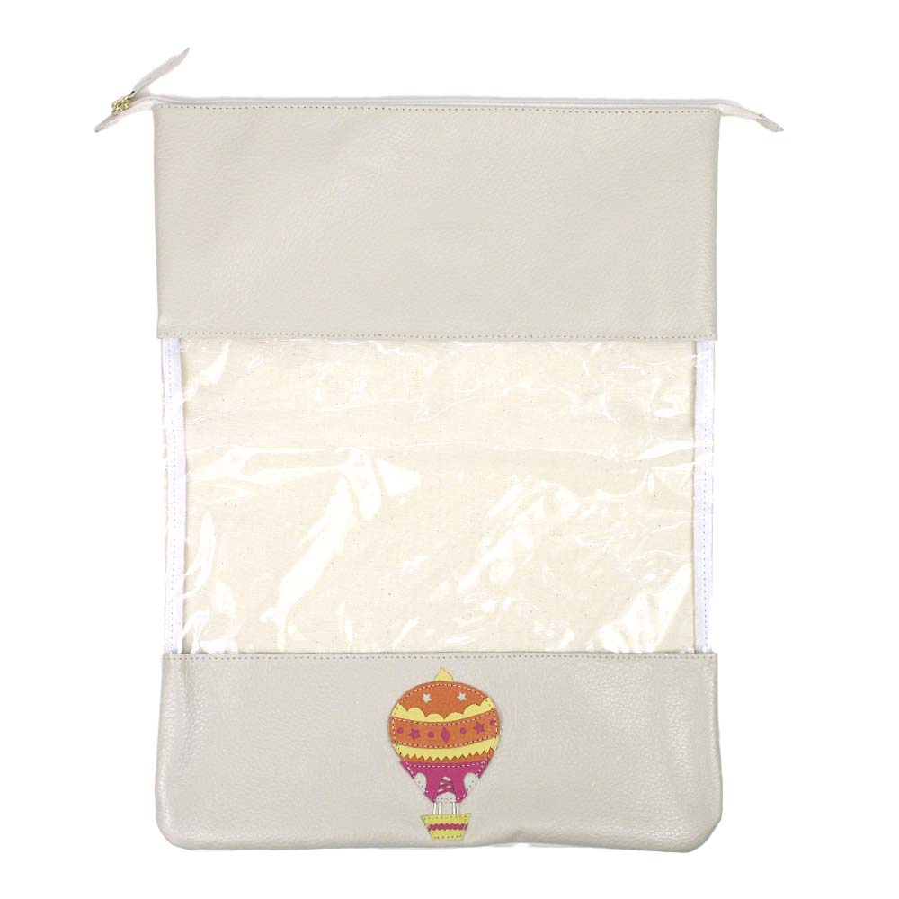 Bag Look Balão Sarah em Couro e Vinil Personalizado