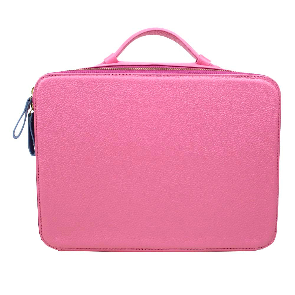 Beauty Box Slim com Espelho Tradicional em Couro Personalizado