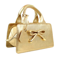 Bolsa Clémence Mini Dourado Pronta Entrega