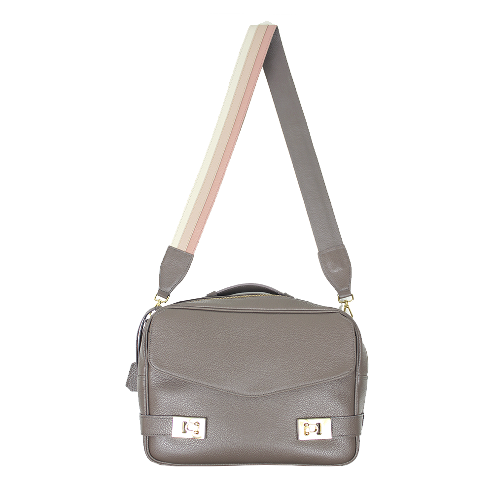 Bolsa Amelie M em Couro Personalizada