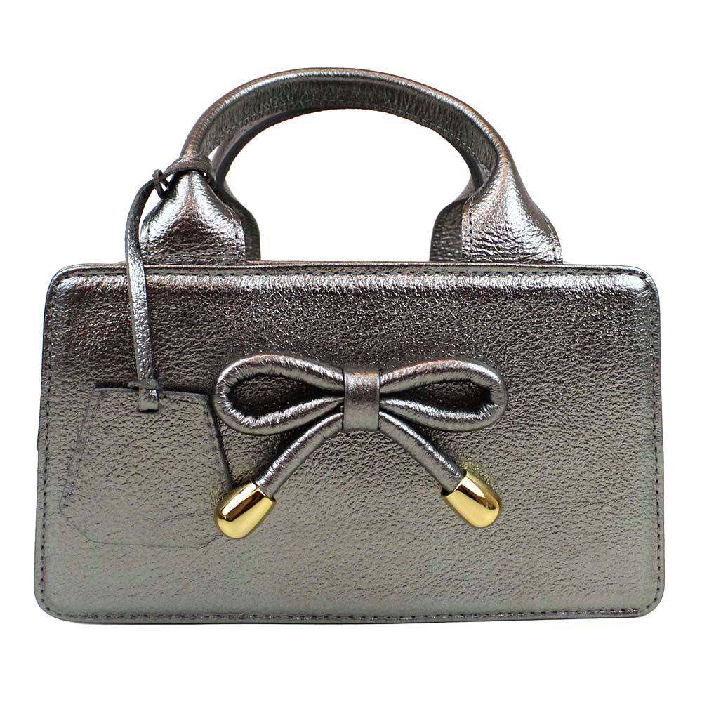 Bolsa Clémence Mini Níquel Pronta Entrega