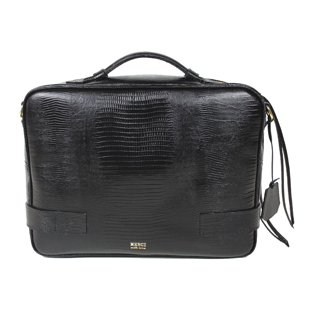 Bolsa Amelie M em Couro Personalizada