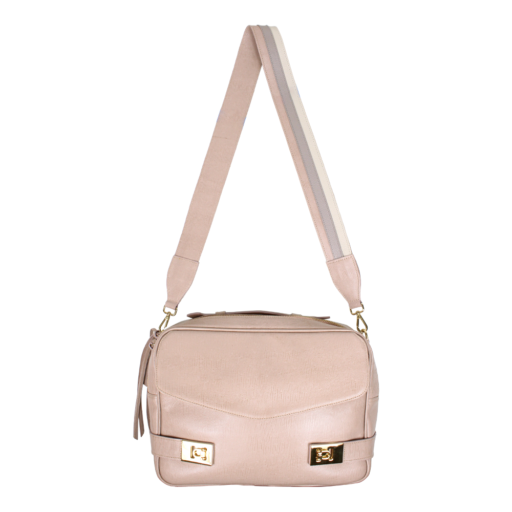 Bolsa Amelie M em Couro Personalizada