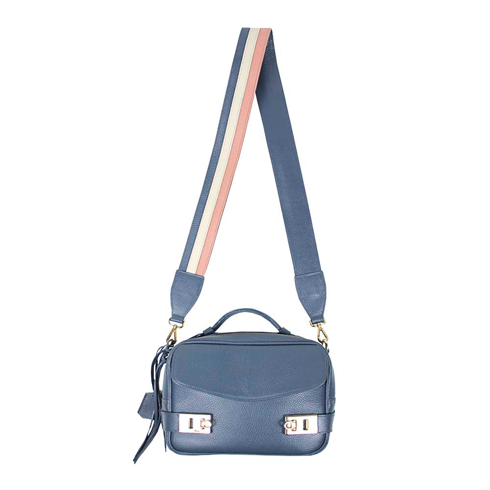 Bolsa Amelie P em Couro Personalizada