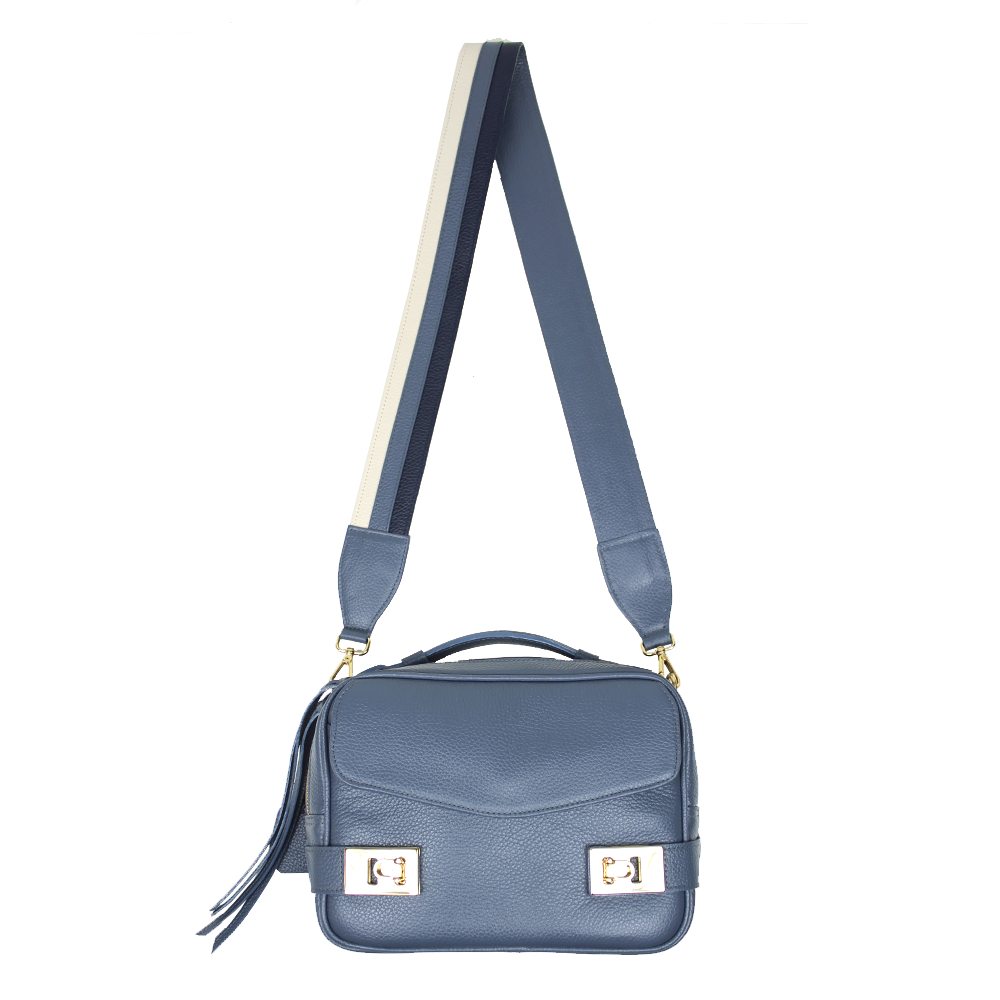 Bolsa Amelie P em Couro Personalizada