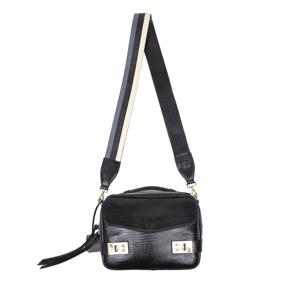 Bolsa Amelie P em Couro Personalizada
