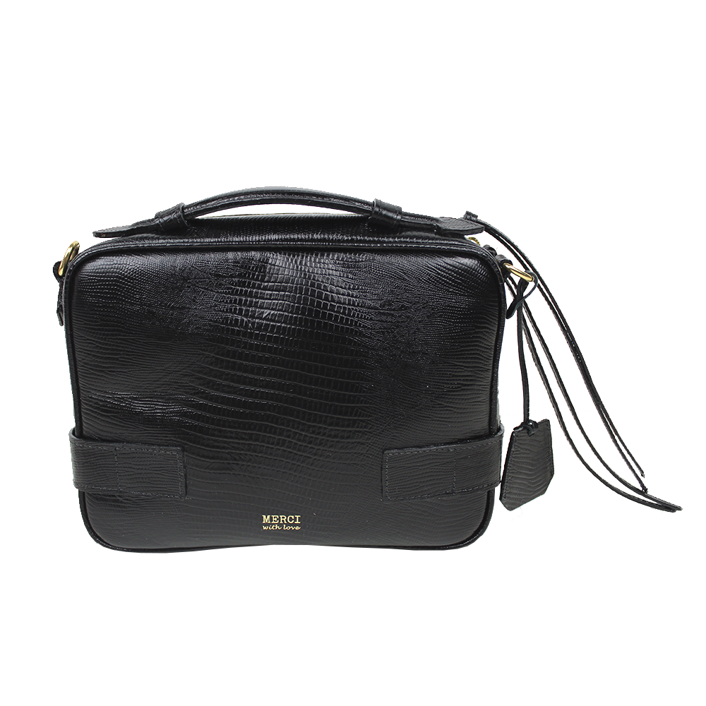 Bolsa Amelie P em Couro Personalizada