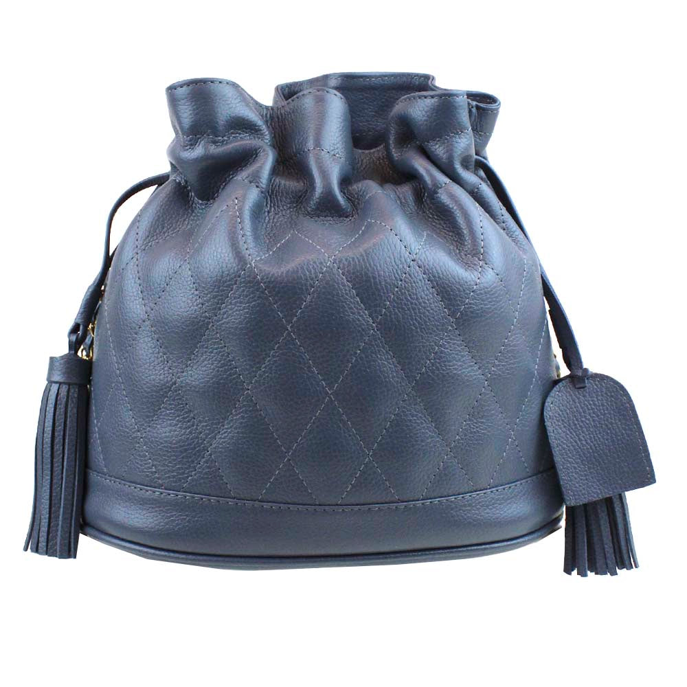 Bolsa Ava M Matelasse Oceano Pronta Entrega