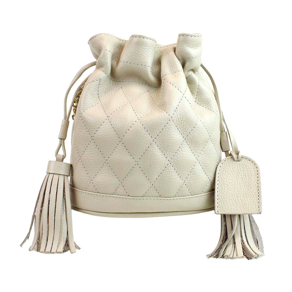 Bolsa Ava P Matelasse Off White Liso Pront Entrega