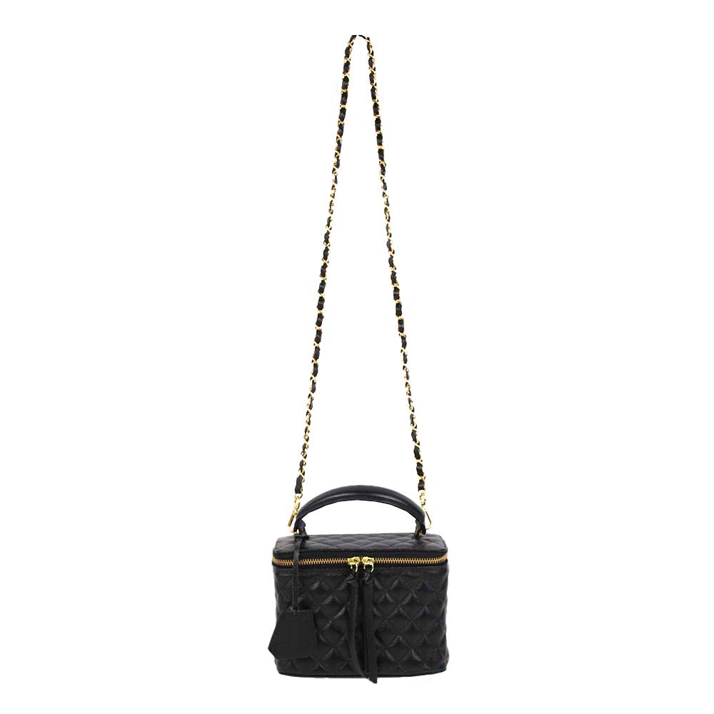 Bolsa Beatrice Preto Liso Pronta Entrega