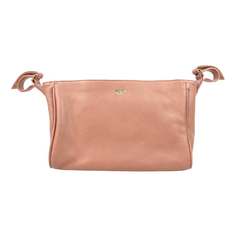 Bolsa Carrinho Bordado Muguet em Couro Personalizada