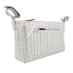 Bolsa Carrinho Estampa Blossom em Couro Personalizada