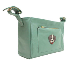 Bolsa Carrinho Cachorro Toddy em Couro Personalizada