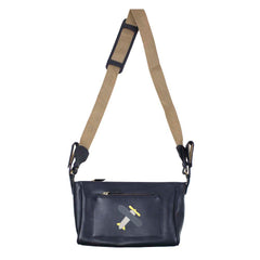 Bolsa Carrinho Little Plane em Couro