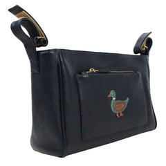 Bolsa Carrinho Patinho Vintage em Couro Personalizada