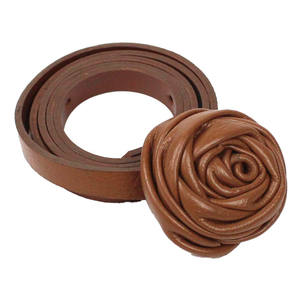 Cinto Rosie Caramelo Liso Pronta Entrega