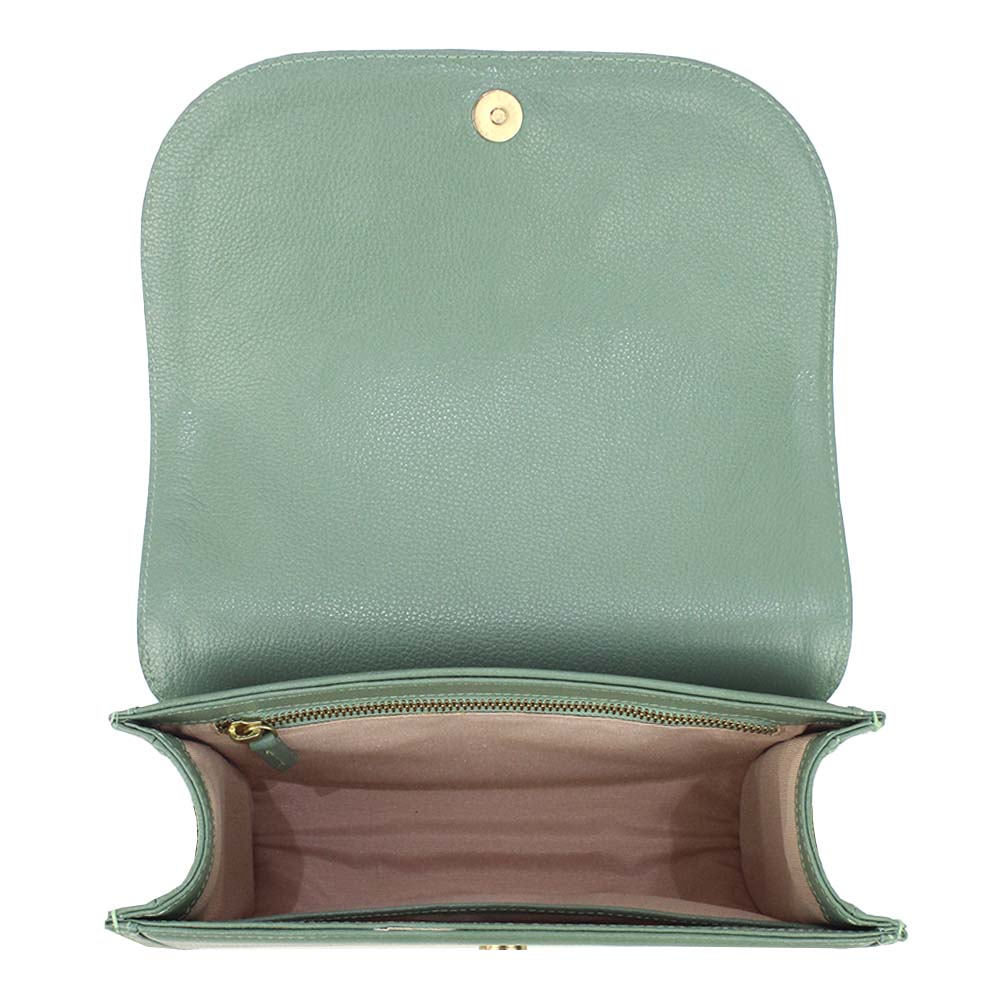 Bolsa Clémence Laço Codornê Jade Pronta Entrega