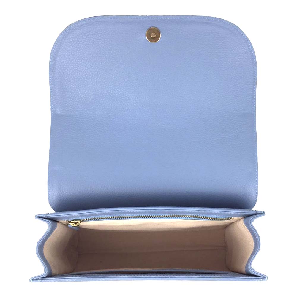Bolsa Clémence Laço Codornê Sky Pronta Entrega