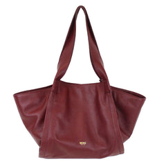 Bolsa Clémence Tote Burgundy Liso Pronta Entrega