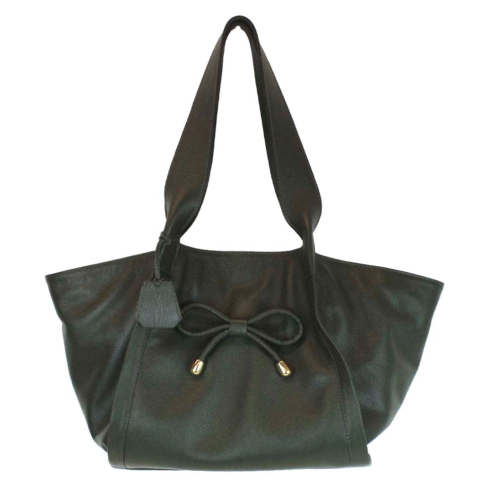 Bolsa Clémence Tote Verde Oliva Pronta Entrega