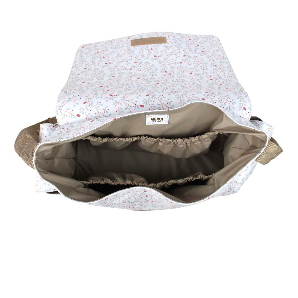 Bolsa de Bebê Estampa Blossom Tecido Pronta Entrega
