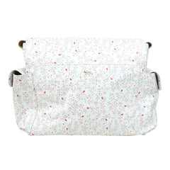 Bolsa de Bebê Estampa Blossom em Couro Personalizada