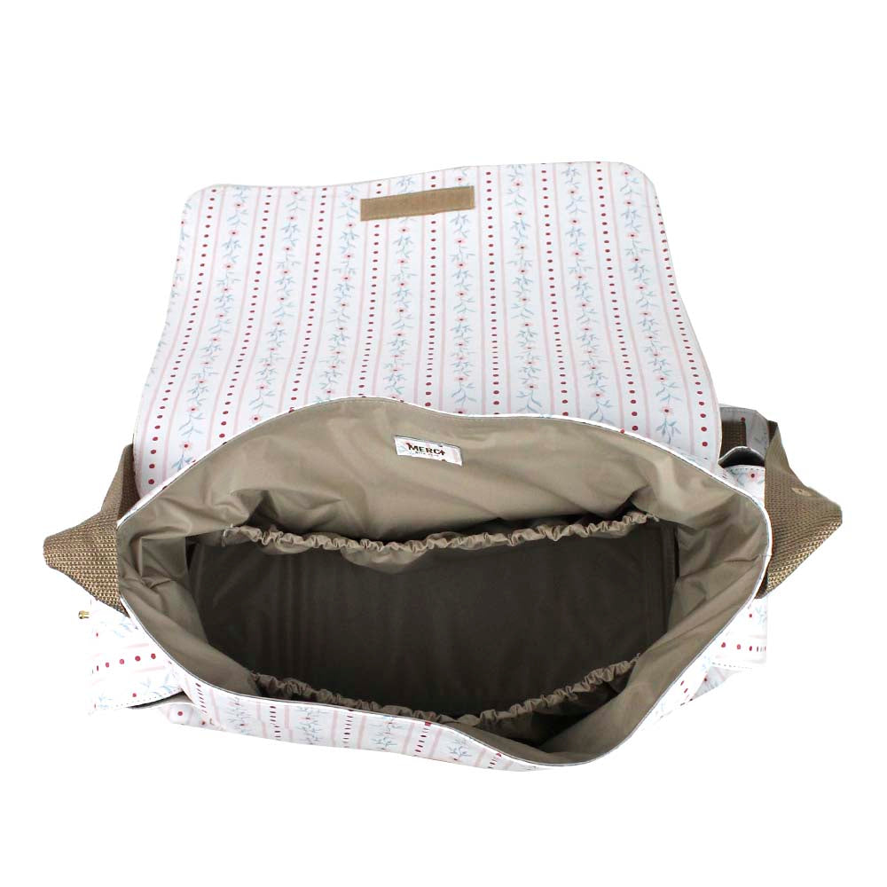 Bolsa de Bebê Estampa Blossom Stripe Pronta Entrega