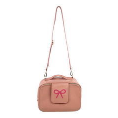 Bolsa de Bebê Mini Laço Rococó Algodão Doce Liso com Chiclete Pronta Entrega