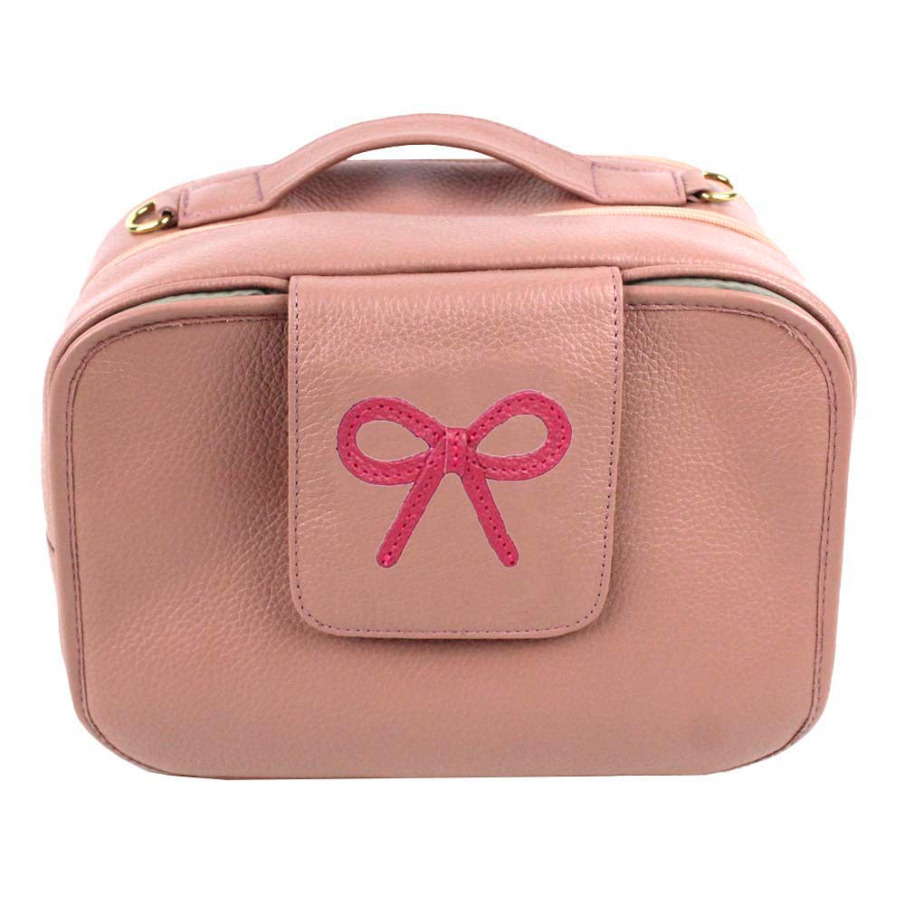 Bolsa de Bebê Mini Laço Rococó em Couro